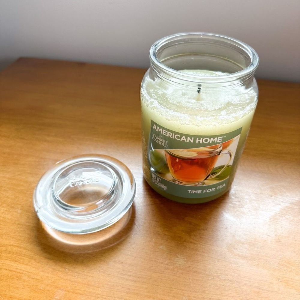 American Home by Yankee Candle used “Time for Tea” hard to find discontinued sce